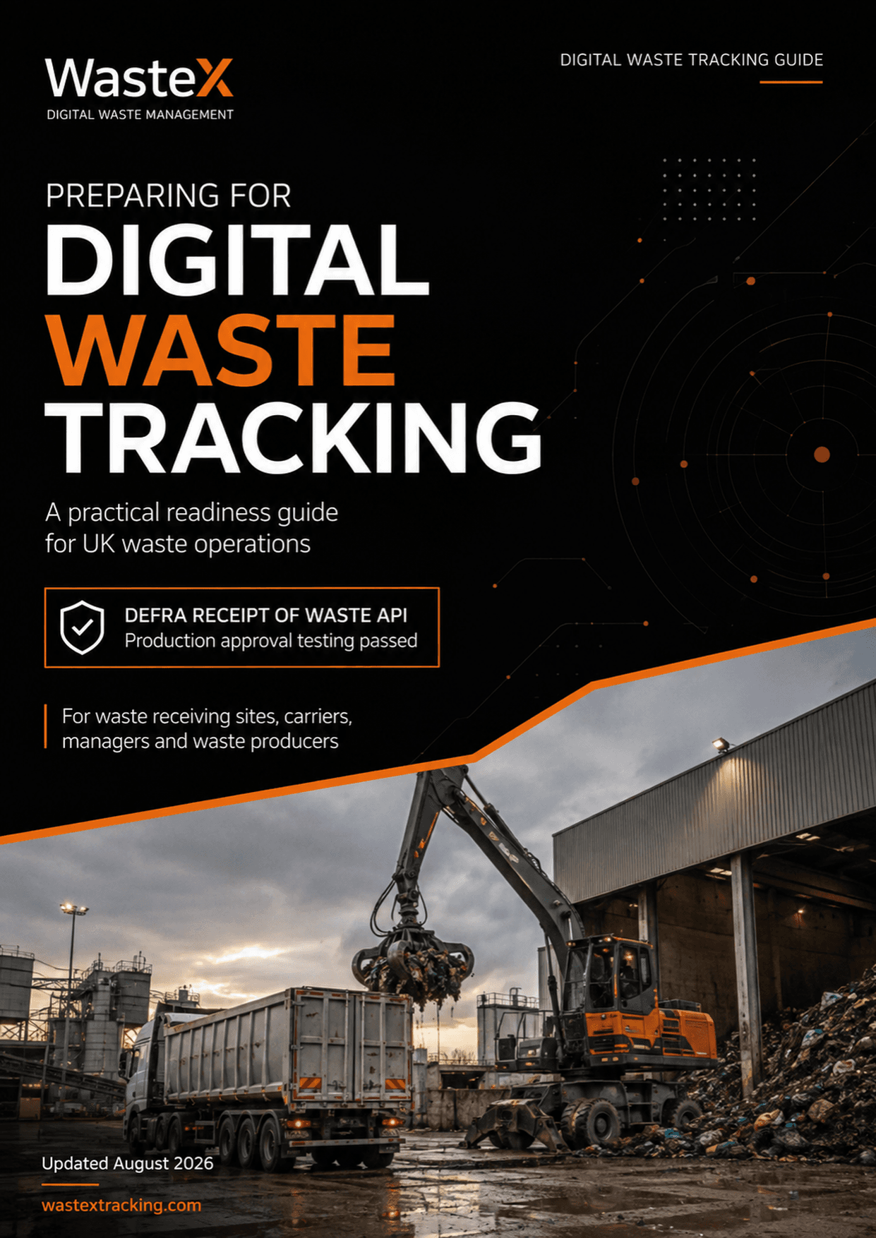 Waste X Preparing for Digital Waste Tracking guide